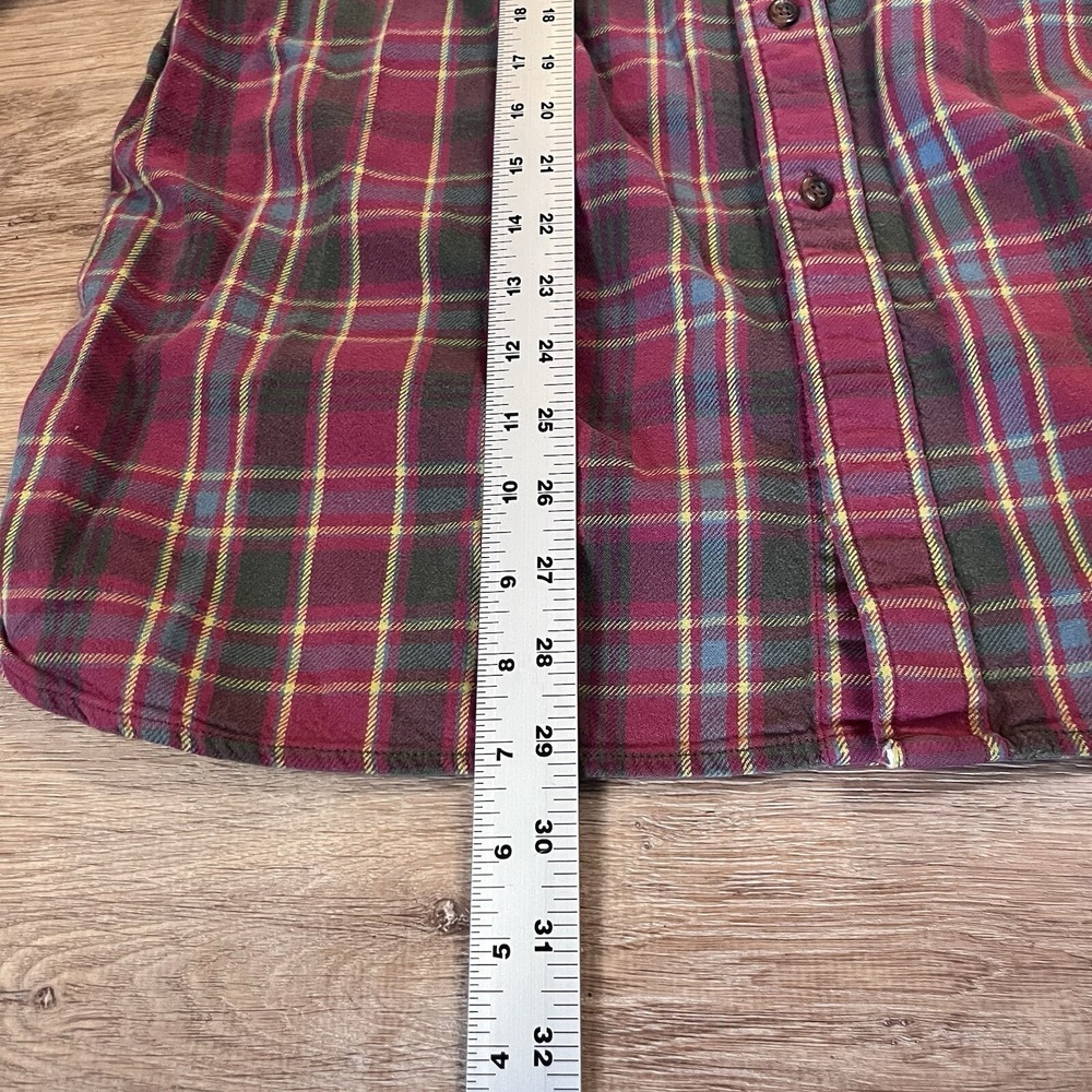 Pendleton Collared Long Sleeve Plaid Flannel Boar… - image 8
